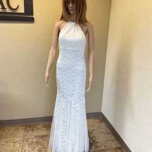 VINTAGE CACHE OFF WHITE STUNNING BEAUTIFUL DRESS SIZE 4